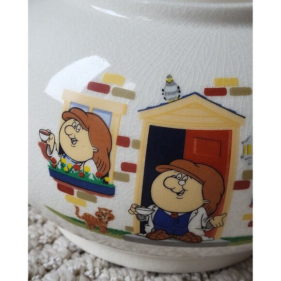 Tetley Character Teapot White Ceramic Collectible - Picture 3 of 11